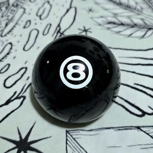 Vintage Avon Black Magic 8 Ball Perfume Bottle